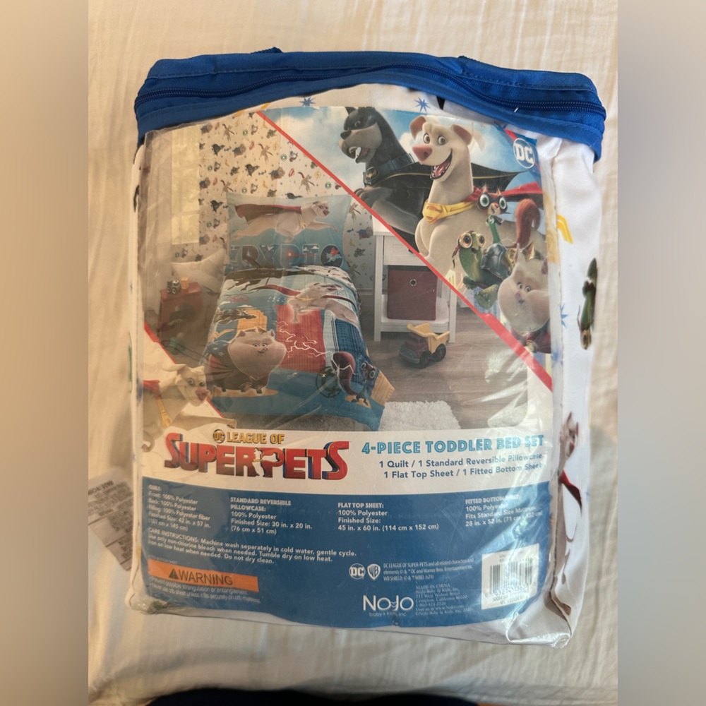 DC League of Super-Pets Toddler Bedding Set